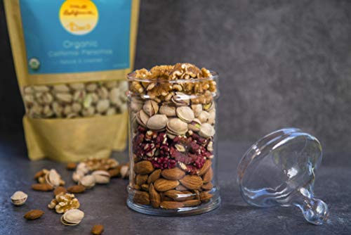 True California Organic Raw Pistachios (8 oz) In-Shell, No Salt, No Roast - Healthy Snacks, Vegan & Gluten Free… - Image 8