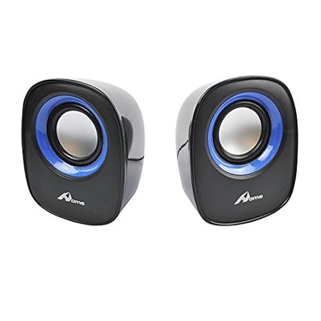 HOME a249621-BLUE - Altavoces para Ordenador, Color Azul: Amazon.es: Electrónica