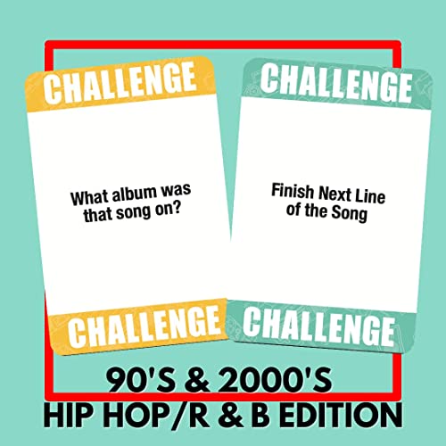 Lyrically Correct 90 s And 2000 s Hip Hop And R B Music Trivia Card 