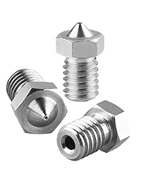 ExcelFu   Boquilla para impresora 3D (16 piezas, acero inoxidable, 0.008 in, 0.012 in, 0.016 in, 0.020 in, 0.024 in, 0.031 in, 0.039 in, cabezal de impresión para impresoras 3D Makerbot