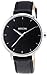 Nixon Black Dial Stainless Steel Leather Quartz Ladies Watch A108-392