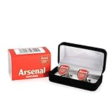 ARSENAL FC Official Players Cufflinks Red Club Crest