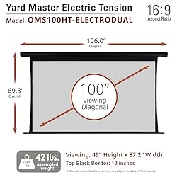 Elite Screens Yard Master Tension Projector