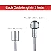 Hotop Road Bike Brake Cable Bicycle Gear Cable Wire and Caps Set (Road Bike Brake Cable Style B)thumb 1