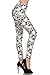 N505-OS Skulls and Florals Printed Stylish Leggings