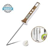 Instant Read Meat Thermometer Food Cooking Thermometer with Digital Meat Thermometer for Kitchen, Outdoor Cooking, BBQ, Candy and Grill Meat Thermometer