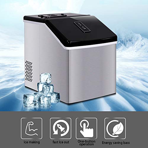 Elektrische Eiscrusher Rapid Ice Maker Energiesparende Bass-Edelstahl-Schneekegelmaschine für Speiseeis für den privaten… – Bild 4