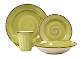 Amazon 16 PC DINNERWARE SET Service for 4 - Dinnerware Set