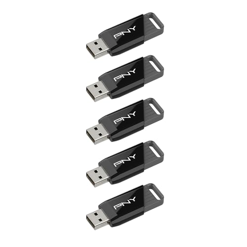 PNY Attache X 32GB 5-Pack Flash Drive USB 3.2 130MB/s