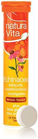 Echinacea plus Beta Glucans, Zinc &amp; Vitamin C (Lemon Flavour)