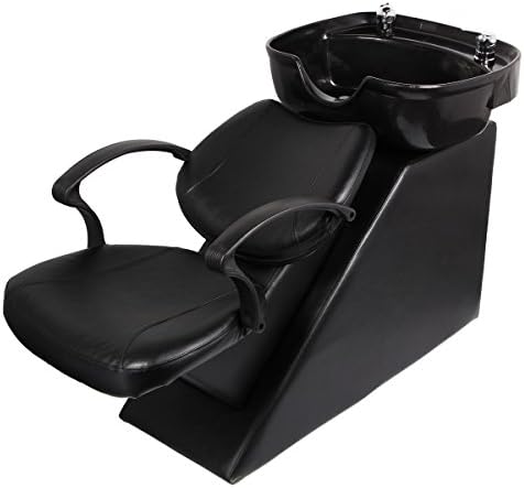 Unionline Beauty Salon Equipment Station Unit Bowl Barber Spa Bowl Sink Shampoo Backwash Chair (Basic Shampoo)