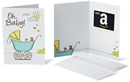 UPC 848719012798, Amazon.com $2000 Gift Card in a Greeting Card (Oh, Baby! Design)