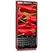 kwmobile TPU Silicone Case for Blackberry KEYone (Key1) - Soft Flexible Shock Absorbent Protective Phone Cover - red matte