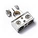 WINOMO Positive Negative Terminal With Two 1/0 Gauge and Two 8 Gauge Outlet for Car Battery
