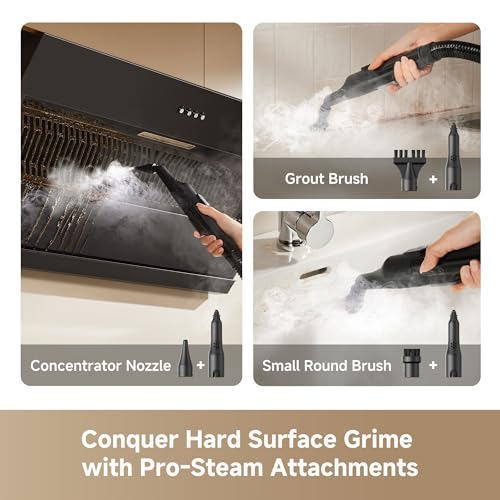 DREAME N20 Steam Portable Carpet Cleaner with Steam & Hot Water Wash, Upholstery Cleaner Machine with Auto-Mix Solution, 17Kpa Powerful Suction, Spot Cleaner for Carpet, Couch, Furniture, Pets, Cars