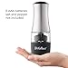 2-in-1 Electric Salt and Pepper Mill Battery Operated - Convenient One-Hand Operation, Refillable Base with Adjustable Coarseness - Sleek, Stylish Design