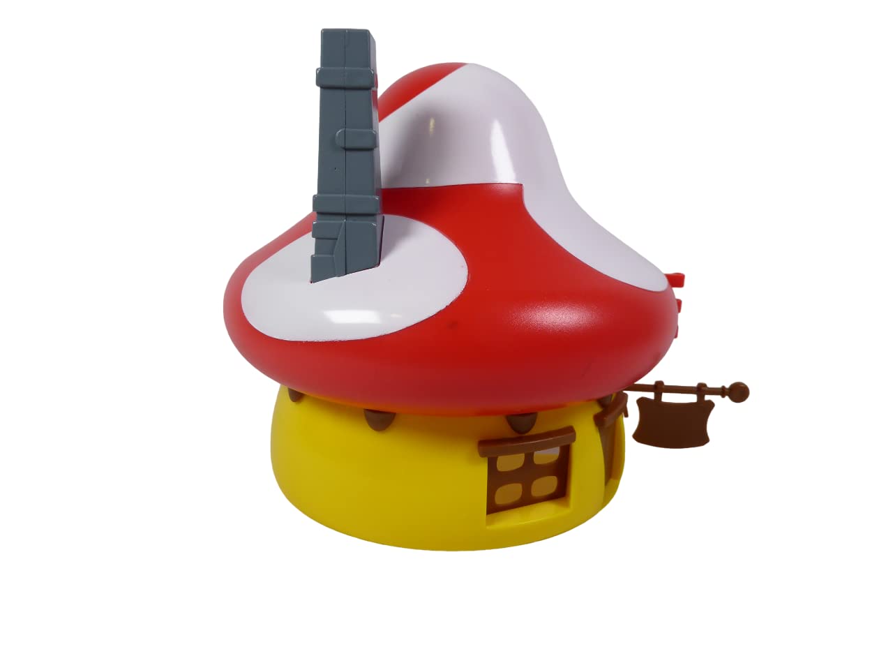 OPO 10 - Half house of the red Smurfs + stickers - Deagostini Collection - Height 15cms - To decorate with the stickers provided - RougeD / DMS3