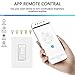Smart Dimmer Switch by Martin Jerry | SmartLife App, Mains Dimming ONLY, Compatible with Alexa as WiFi Light Switch Dimmer, Single Pole, Works with Google Assistant [2Pack]