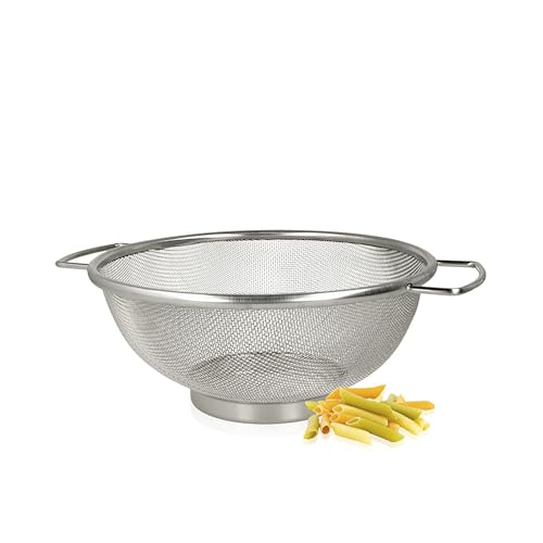Metaltex 185326000 Colander Stainless Steel Diameter 20 cm Silver
