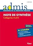 Concours Ã©preuve note de synthÃ¨se cat A et B by 