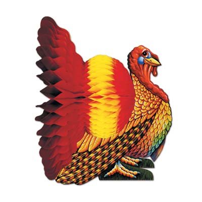 Turkey Centerpiece Decorations Pkg/3