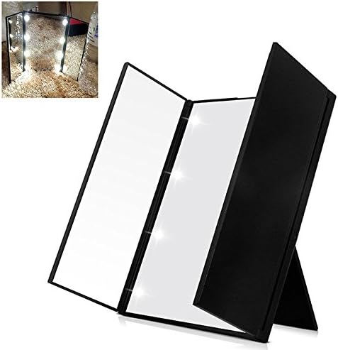 Superstar Foldable Makeup Mirror Travel Checklist Mini Design Novelty Mirror Makeup Artist Accessories Enhancement Suitable for Men/Women Girlfriend Idea Gift MRRS2