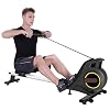 Yovital Foldable Rowing Machine for Home Use, Rowing Machine Rower Exercise Equipment, Row Machine 8 Level Adjustable…