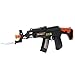 Fun Central AU038 16 Inch LED Toy Gun, Machine Blaster with Knife, Toy Light Up Gun, Toy Machine Guns - for Party Favors, Gifts, Prizes, Rewards, Giveaways