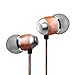 Apie Wood Corded In-ear Noise Cancelling Earphones with Microphone