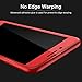 Lexvss Red Screen Protector[1Pack]3D Full Cover Bubble-Free No Warp,for iPhone7 - Men Packaging