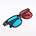 Adult Red Blue/ Cyan 3D Vision Glasses,Anaglyph 3D Glasses Black for 3D Movies&Games – 4 Pairs Family Packthumb 2