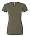 Next Level Ladies' CVC T-Shirt 2XL MILITARY GREEN