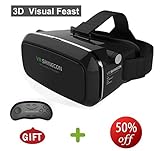 WGHL 3D Headset Virtual Reality Glasses Head-mounted Headband VR for iPhone 7/6s/6 plus/6/5s/5c/5 Samsung Galaxy s6/s7/note4/note5 and Other 3.5