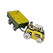 Vintage Wind-up Tractor and Trailer Collectible Tin toy with Key for Adult