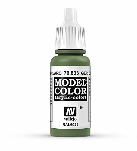 Vallejo Camo Light Green Model Color Paint, 17ml