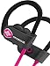 Pink Headphones, Wireless Earphones Bluetooth. SoundWhiz Turbo Pink Earbuds. Best Wireless Headphones for Women for Running, Sports, Gym, Exercise. Wireless Earbuds - Pink & Silver