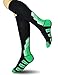 Compression Socks Women 20-30mmhg Knee high or Men - Best Stockings for Running, Medical, Athletic, Edema, Diabetic, Varicose Veins, Travel, Pregnancy, Shin Splints.