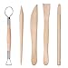 Caydo 38 Pieces Wooden Pottery Tools for Clay, Sculpting Clay Tool Set, Modeling Clay Tools Kit