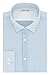 Calvin Klein Men's Xtreme Slim Fit Stripe Dress Shirt, English Blue, 15