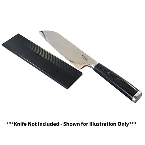A Cut Above Cutlery 8 Inch Universal Kitchen Knife Sheath, Fits Chef's Knives, Santoku Blades, Carving Knives, Bread Knives from Any Manufacturer. Protect Your Kitchen Knives Like A Pro Chef - Thumbnail 4