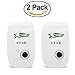 2 Pack - STAR Ultrasonic Pest Repeller, Pest Control Repellent - Effectively Reject Roaches, Spiders, Mosquitoes, Rodents, Mice, And Other Insects..