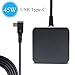 45W USB Type C AC Adapter Laptop Charger for HP Chromebook X360 14-CA000 11-AE000 14-ca051wm 14-ca052wm Power Supply Cord Plug