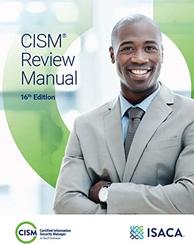 Amazon.com: CISM Review Questions, Answers & Explanations Manual