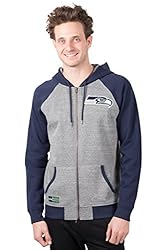 Ultra Game NFL Seattle Seahawks Mens Full Zip Soft