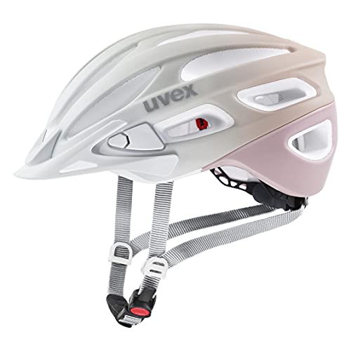 uvex True cc Damen-Fahrradhelm, Sand-dust Rose matt, 52-55 cm