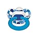 NUK Blue Bubbles and Elephants Puller Pacifier, 6-18 Months