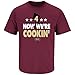 Florida State Football Fans. Now We're Cookin' Garnet T Shirt (Sm-5X)