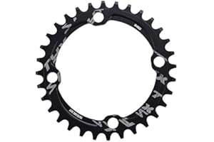 Bike Chain Ring Single Chainring 32T 34T 36T 38T 104 BCD Bike Narrow Wide Chainrings for Bicycle Road Bike Mountain Bike BMX 