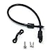 SAMS FISHING SAMSFX Kayak Poly Rod Tamer Straps Holder Rod Saver Deck Mount Connector for Bass Boat & Marine Fishing (Black-1pc)