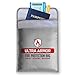 Fireproof Document Bag by EcoGear FX - Durable Non-Itchy Silicone Coated Fire Resistant Money Bag - Perfect Fireproof Safe Storage Bag for Money, Documents, Jewelry and Passport (Small (9in x 7in))